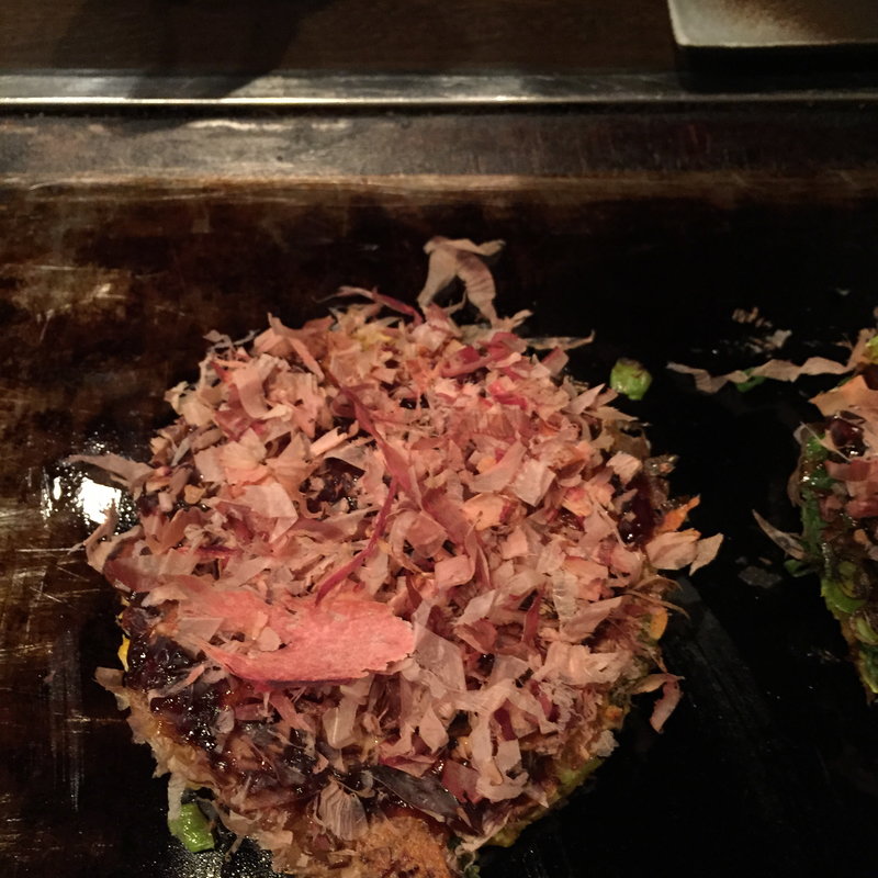 お好み焼き（えび・しそ・チーズ）(法善寺 三平（さんぺい）)