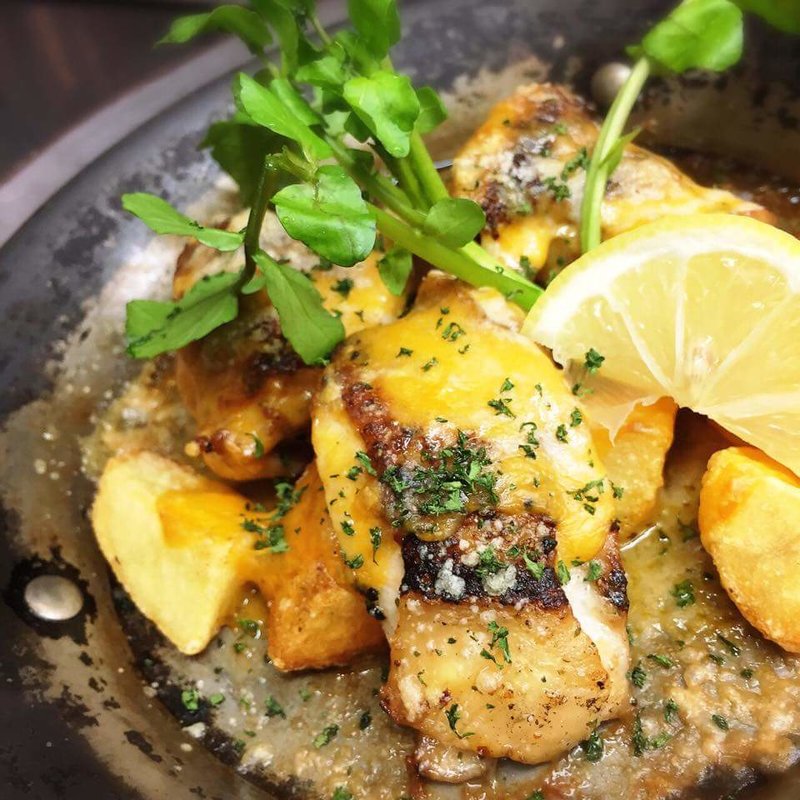 若鶏のチェダーチーズ焼き(フダンカフェ （fudan　ｃａｆｅ）)