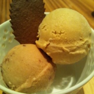 豆乳アイスクリーム(トラヤカフェ 表参道ヒルズ店 （TORAYA CAFE）)