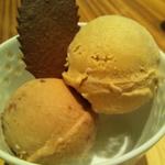 豆乳アイスクリーム(TORAYA CAFE 表参道ヒルズ店)