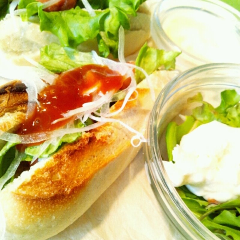 ホットドッグ～バーベキュー味(カフェ プランツ 新宿店 （CAFE PLANT’S）)