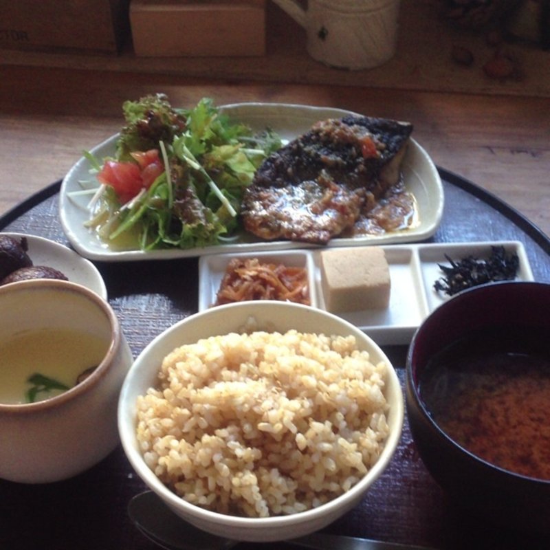 アジのソテー  和食(月灯りの屋根)