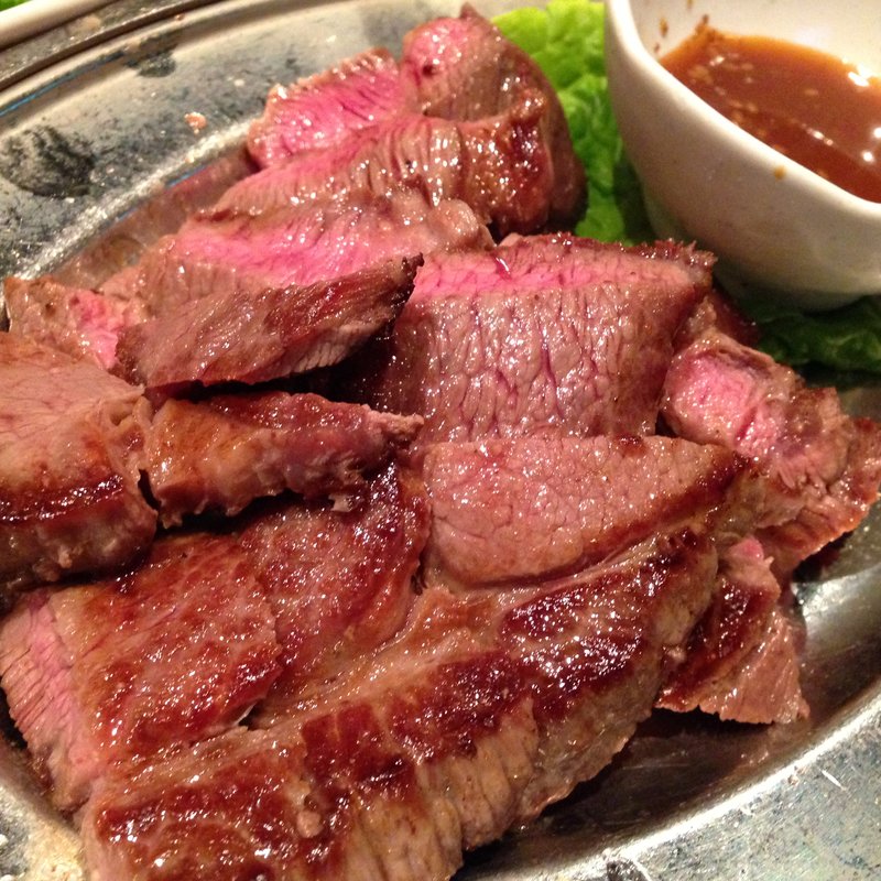 ライオンキングサイズビフテキ(ライオン堂)