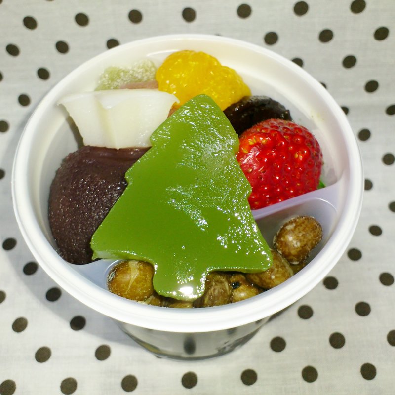 クリスマスあんみつ(船橋屋 東京スカイツリータウン･ソラマチ店)