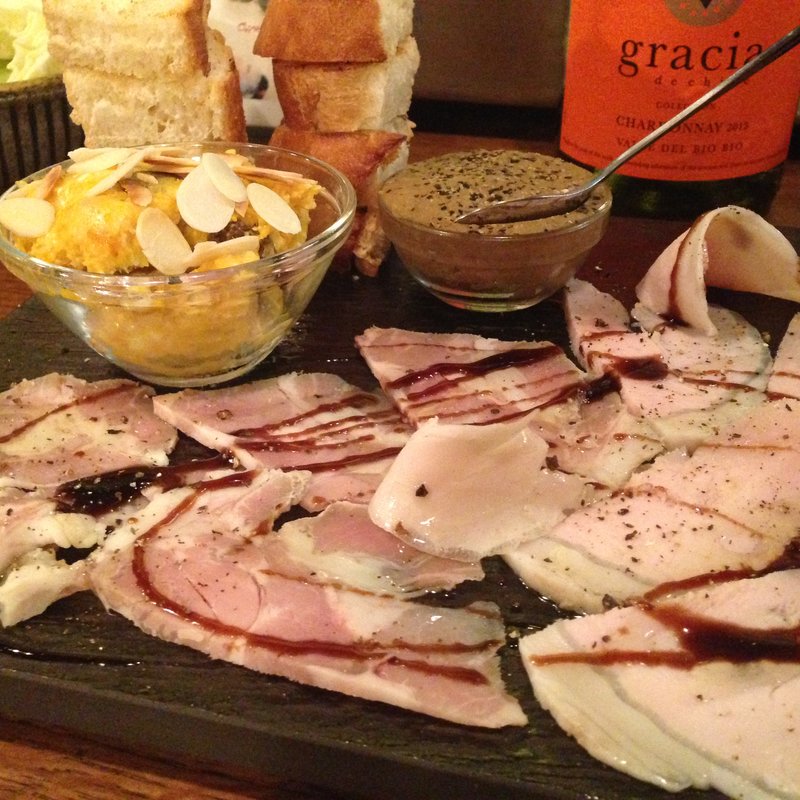 自家製ハムの盛り合わせ(トルナド)