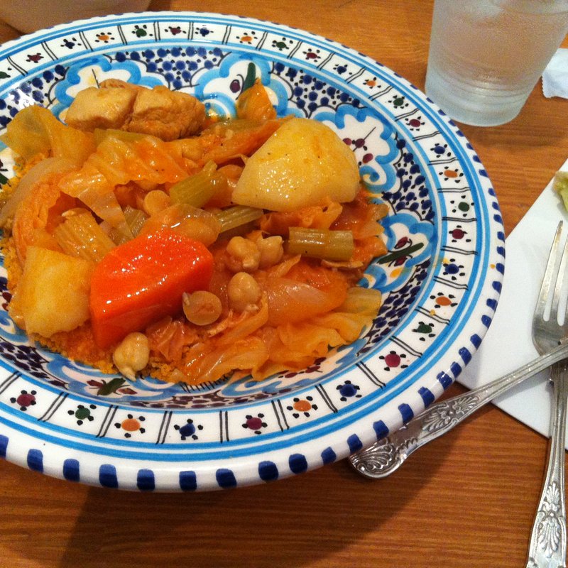 クスクスセット(カフェ・シャモー)