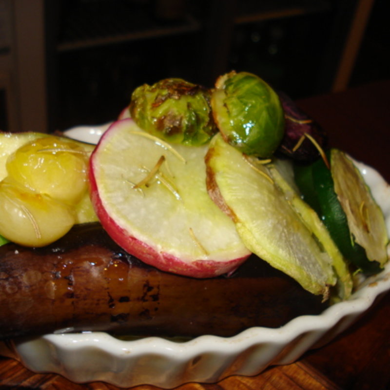 ローズマリー風味のグリル野菜の盛り合わせ(あじゅ )