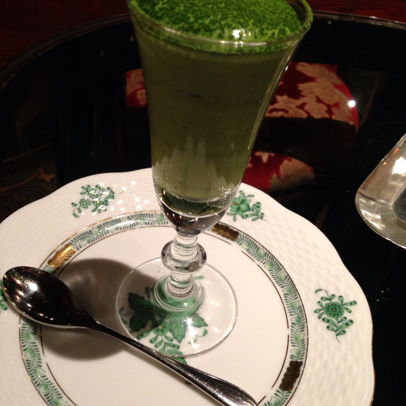 抹茶のティラミス(あざみ野うかい亭)