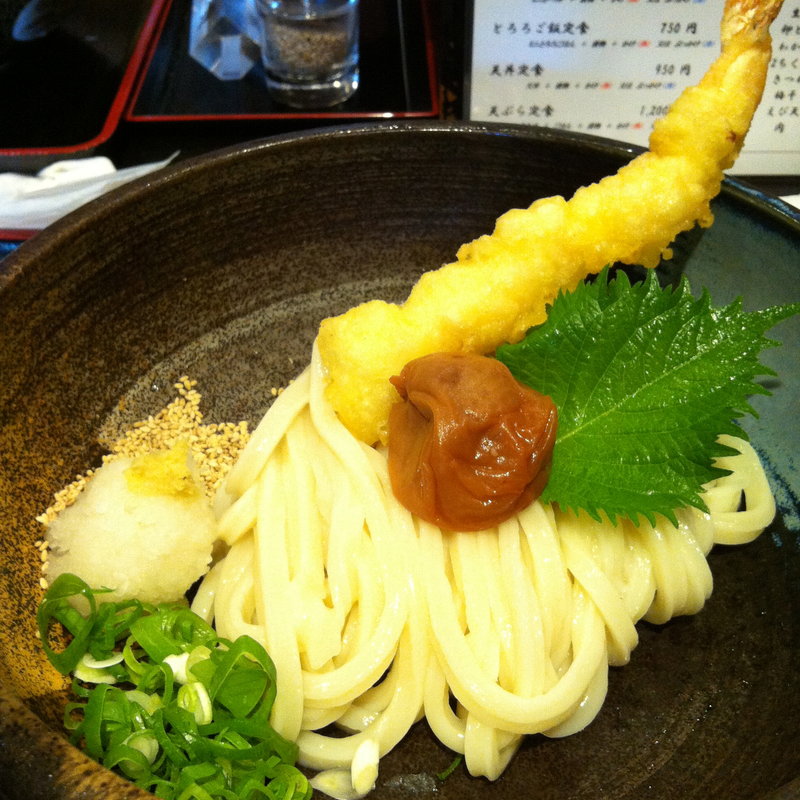 ぶっかけ梅おろし(小麦の実り 甲南店)