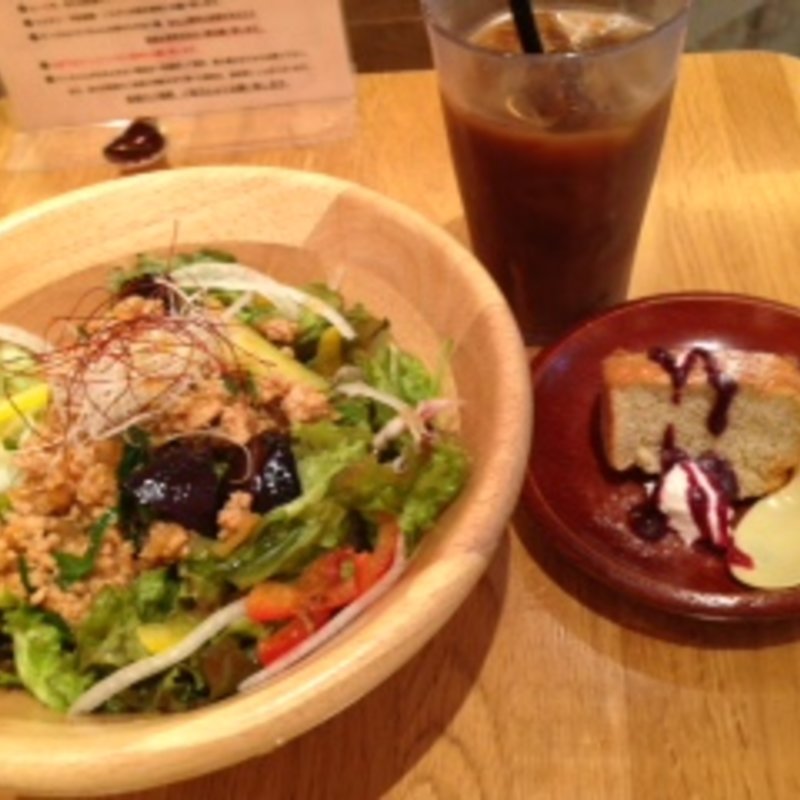 ランチ（ナスミンチ丼）(ダブルドルチェアンドカフェ｜DBL DOLCE & CAFE)