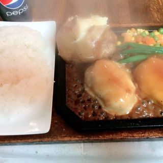 ダブルチーズハンバーグ(ゴールドラッシュ 本店 )