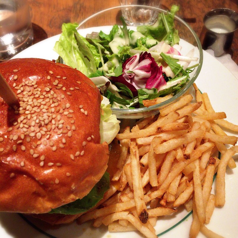 アボガド＆チェダーチーズバーガー(ブルックリンパーラー新宿)