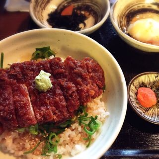 醤油かつ丼定食(博多道場)