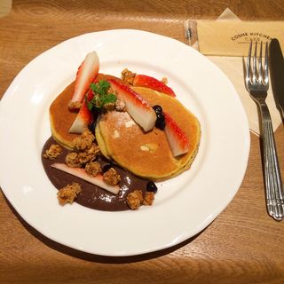 アサイーベリーパンケーキ(コスメキッチンカフェ 京都CUBE店 （Cosme Kitchen cafe）)