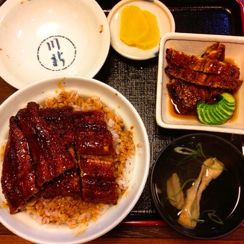 うなぎ丼並三切れ(川新うなぎセンター )