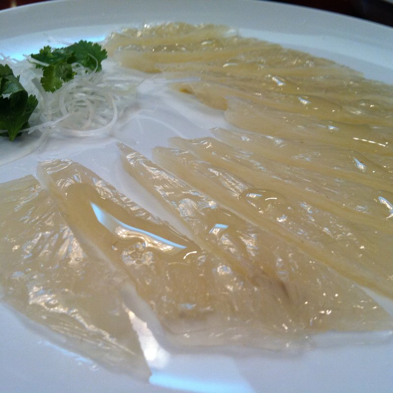 フカヒレの冷菜(中国酒家 トアロード店)