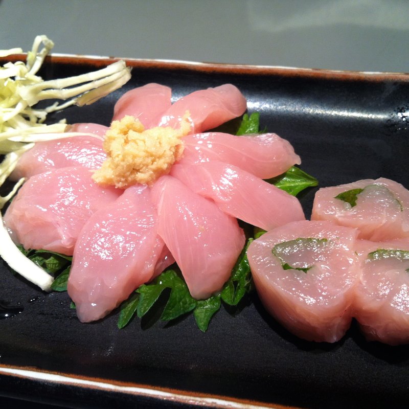 鳥刺身(鳥やす)