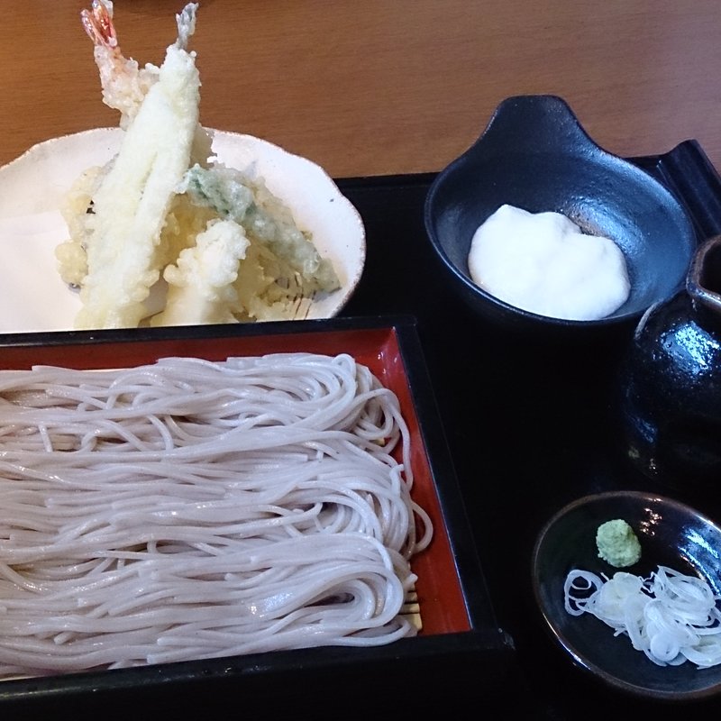 春の天ぷら・とろろそば御膳(徳樹庵相模原橋本店 （とくじゅあん）)