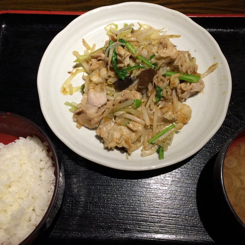 日替り定食(豚◯商店 AISHI 新宿総本店)