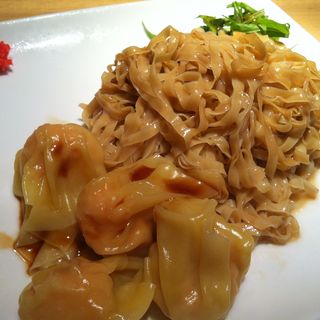 えびワンタン和え麺(香港麺専家 天記)