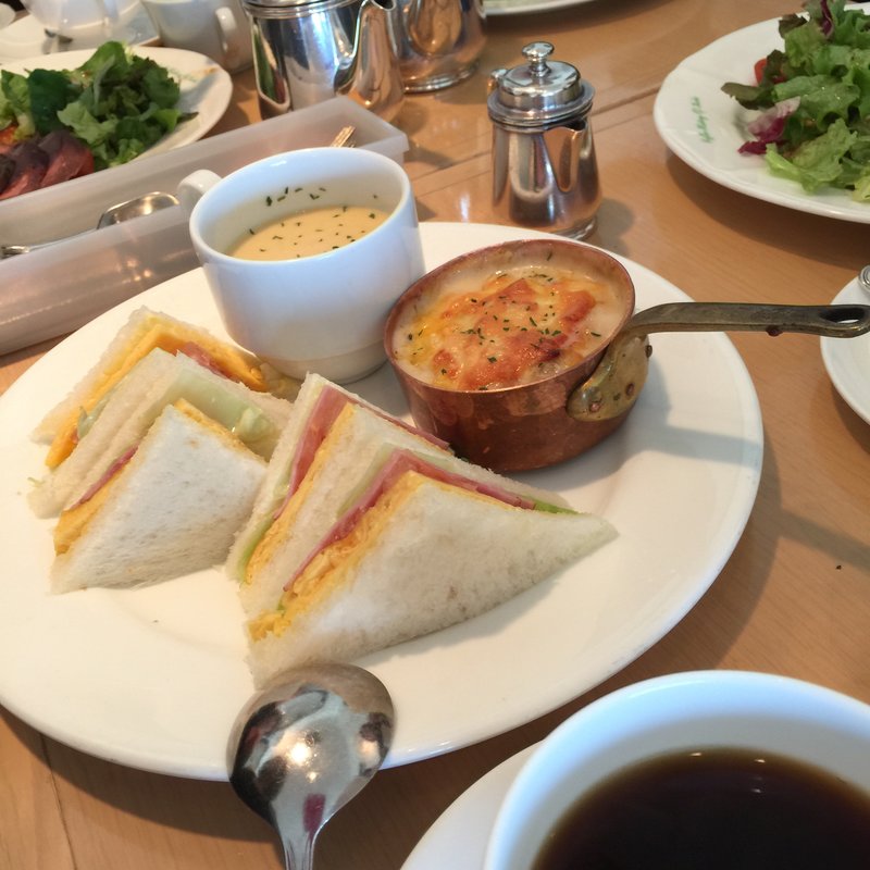 サンドイッチ プレート(神戸珈琲物語西神中央店)