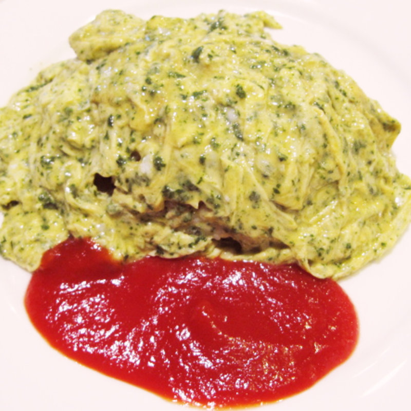 ほうれんそうのオムライス(サモアール 馬車道店)