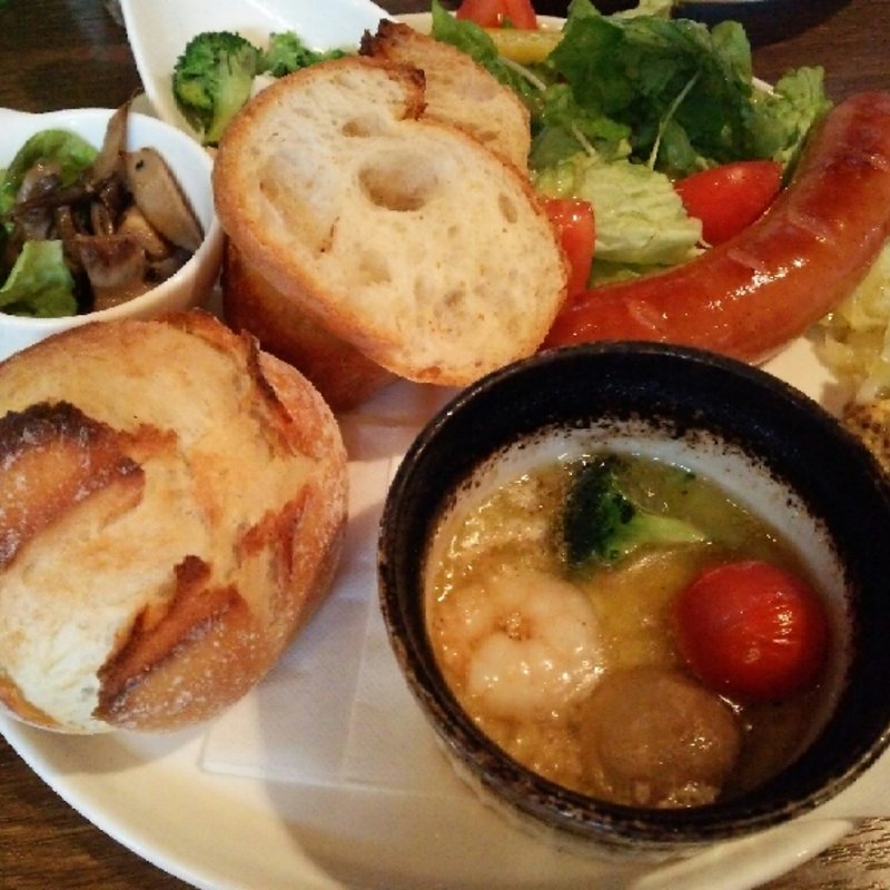 パンプレート(ピッツェリアたつのこ)