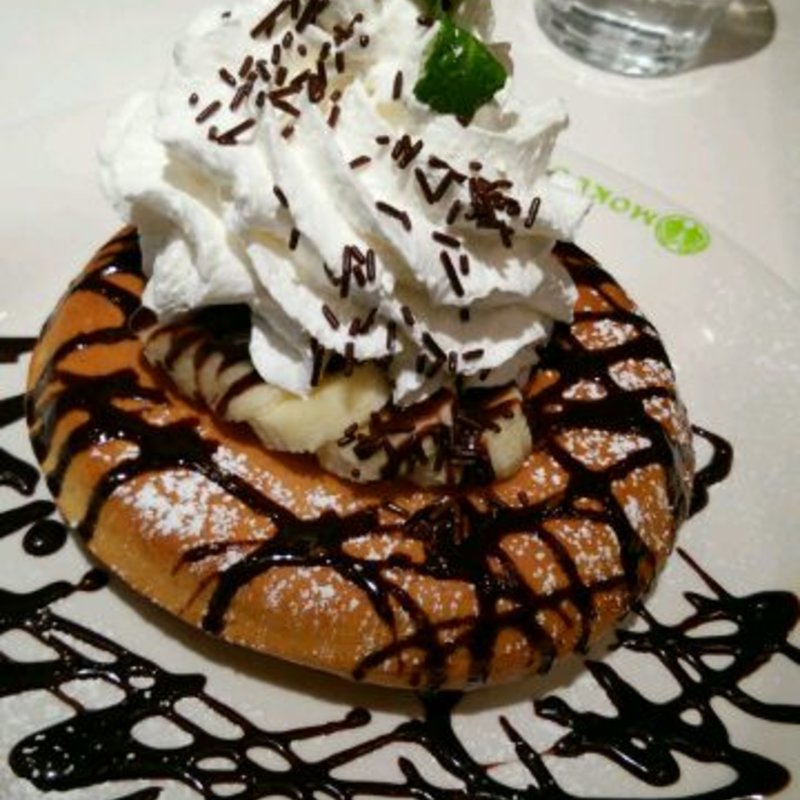 チョコバナナパンケーキ(ディキシーダイナー 練馬)