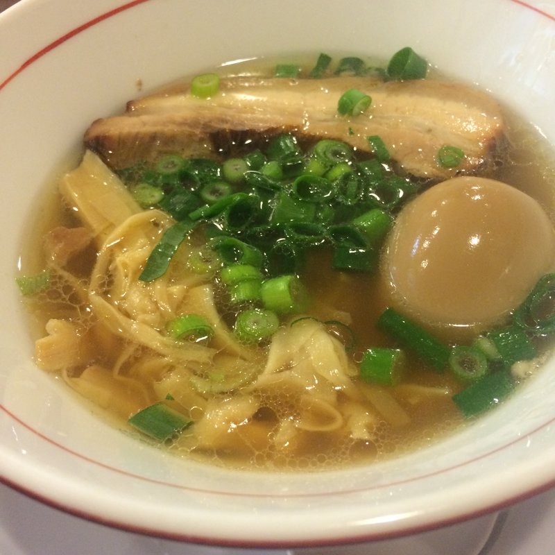 熟成ハイカラ醤油ラーメン（少なめ）＋煮玉子(石原ラ軍団)