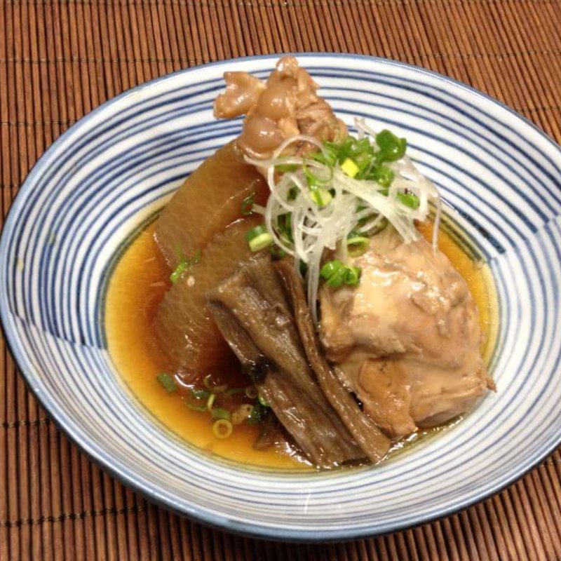 手羽元の大根柔らかに(喜多八)