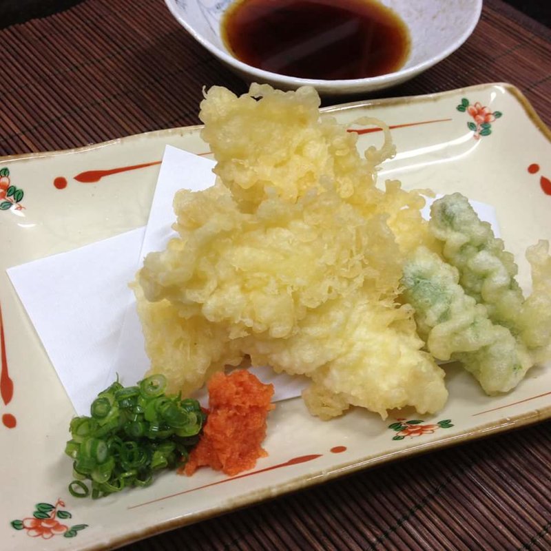 スルメイカの天ぷら(喜多八)