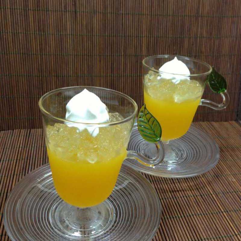 オレンジと白ワインジュレ(喜多八)