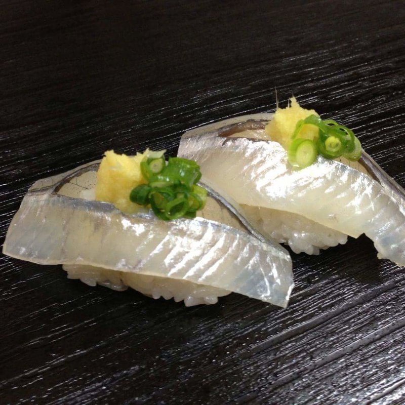 サヨリの握り(喜多八)