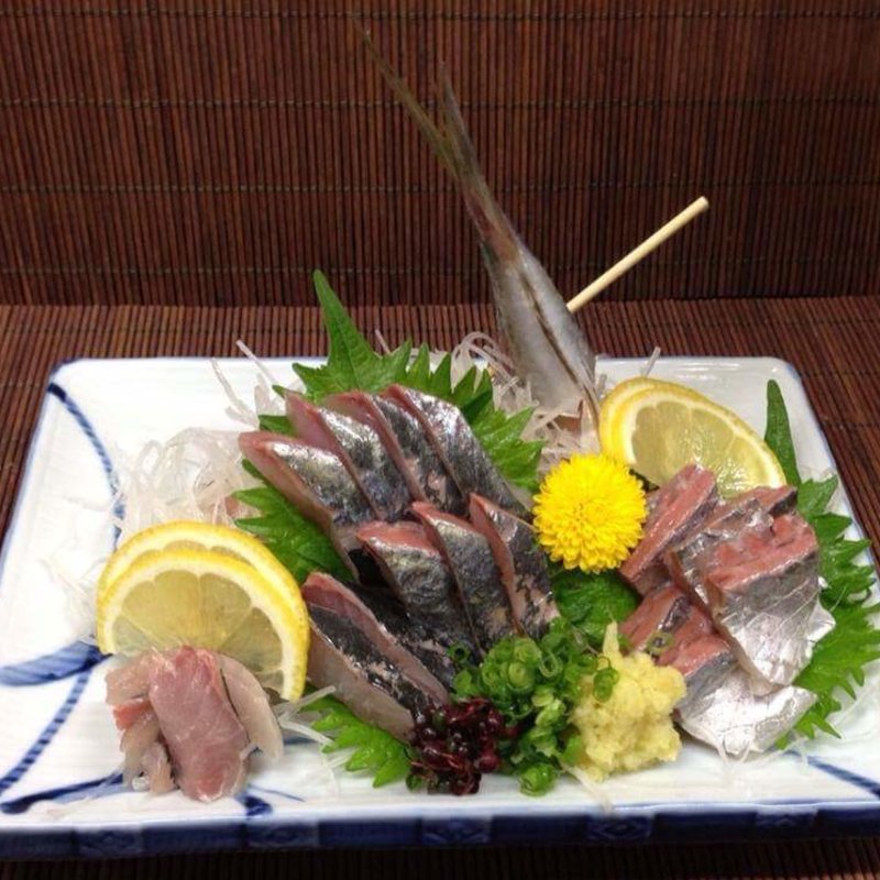 アジの刺身(喜多八)