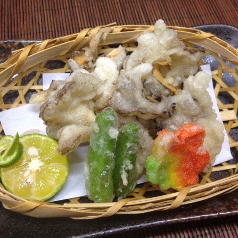 マイタケの天ぷら(喜多八)