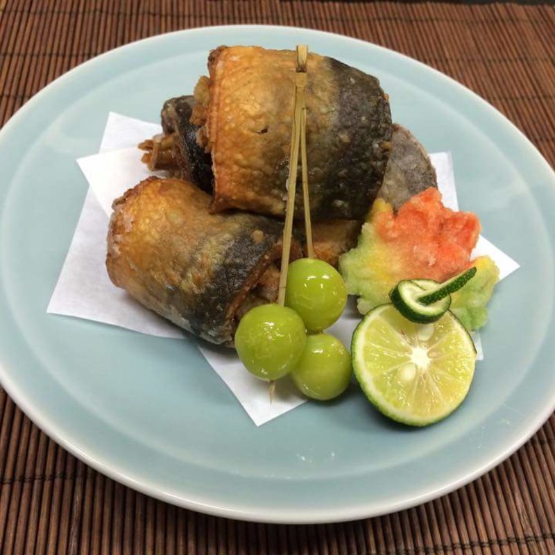 さんまとごぼうの竜田(喜多八)