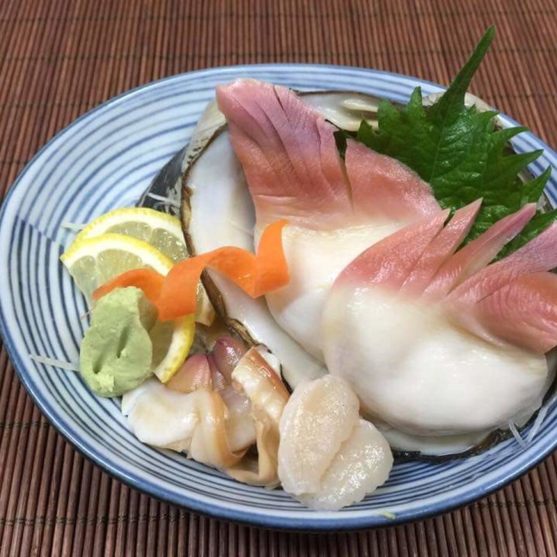 ホッキ貝刺し(喜多八)