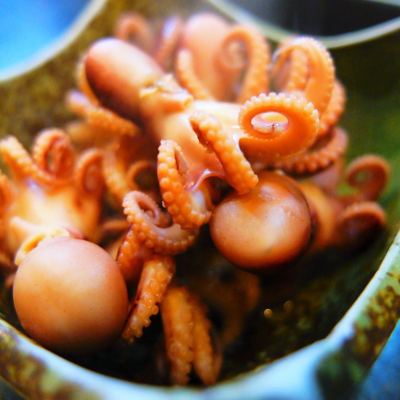 飯いダコ煮付け(たこ入道 （たこにゅうどう）)