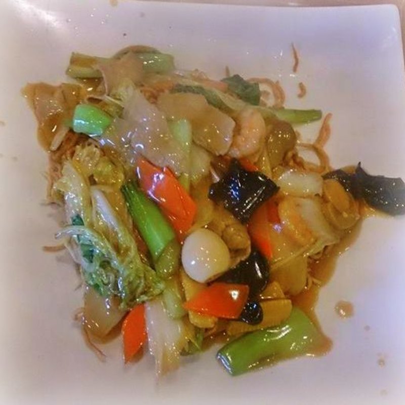 海鮮あんかけバリそば(氷花餃子 本店 （ヒョウカギョウザ）)