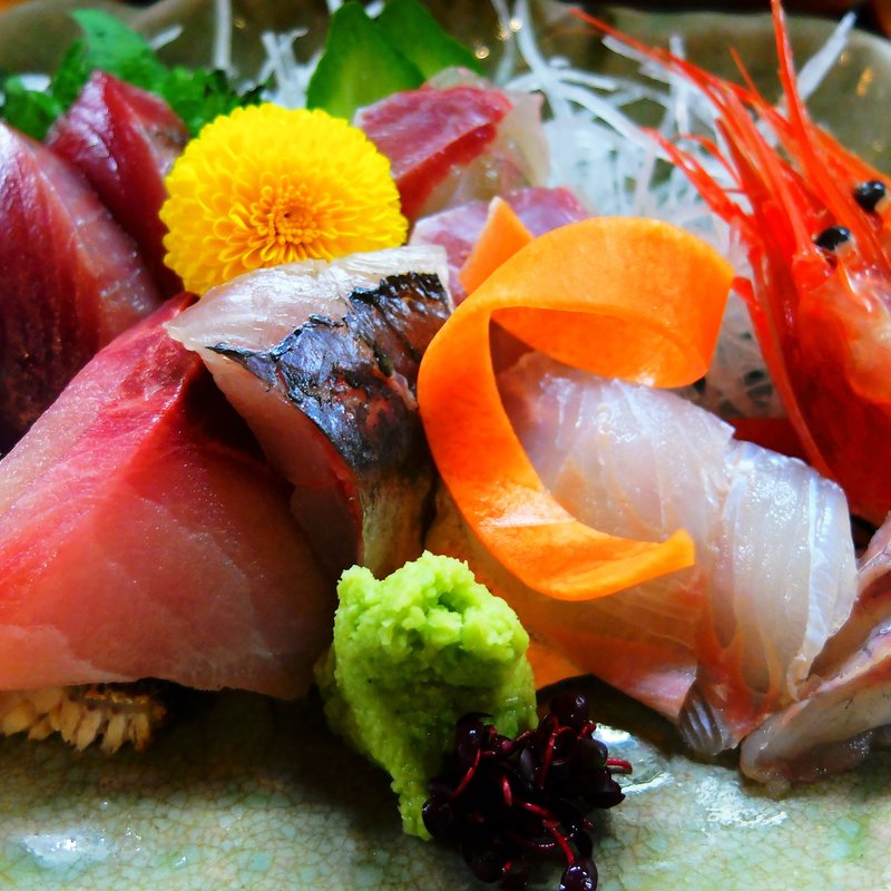 お造りの盛り合わせ(楽庵 （らくあん）)