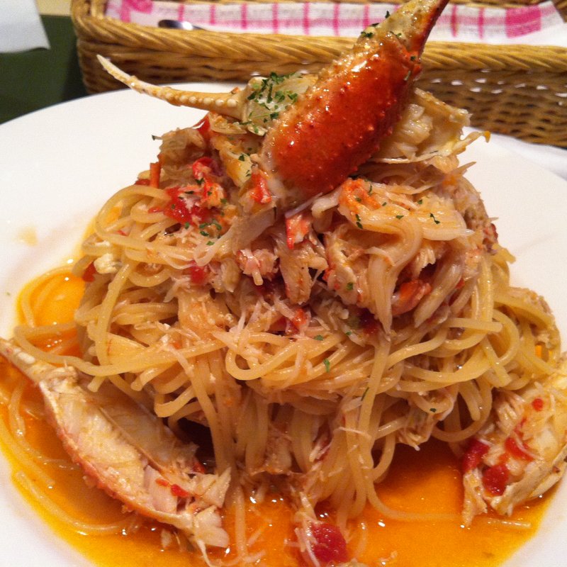 ズワイガニのスパゲッティ(タントピアット （Tanto Piatto）)