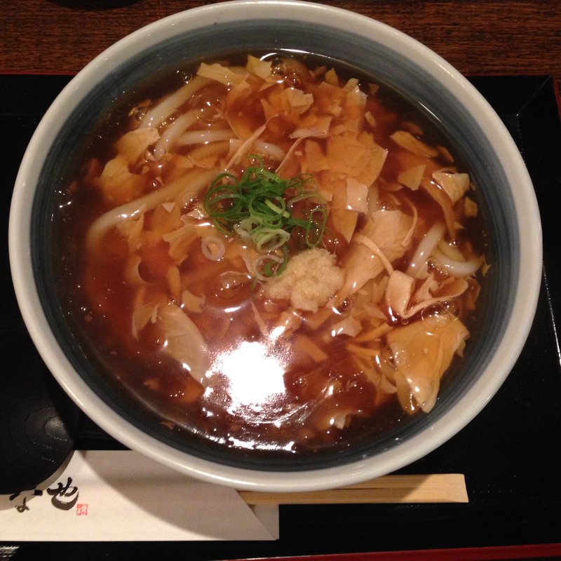 湯葉あんかけうどん(うどんな也)