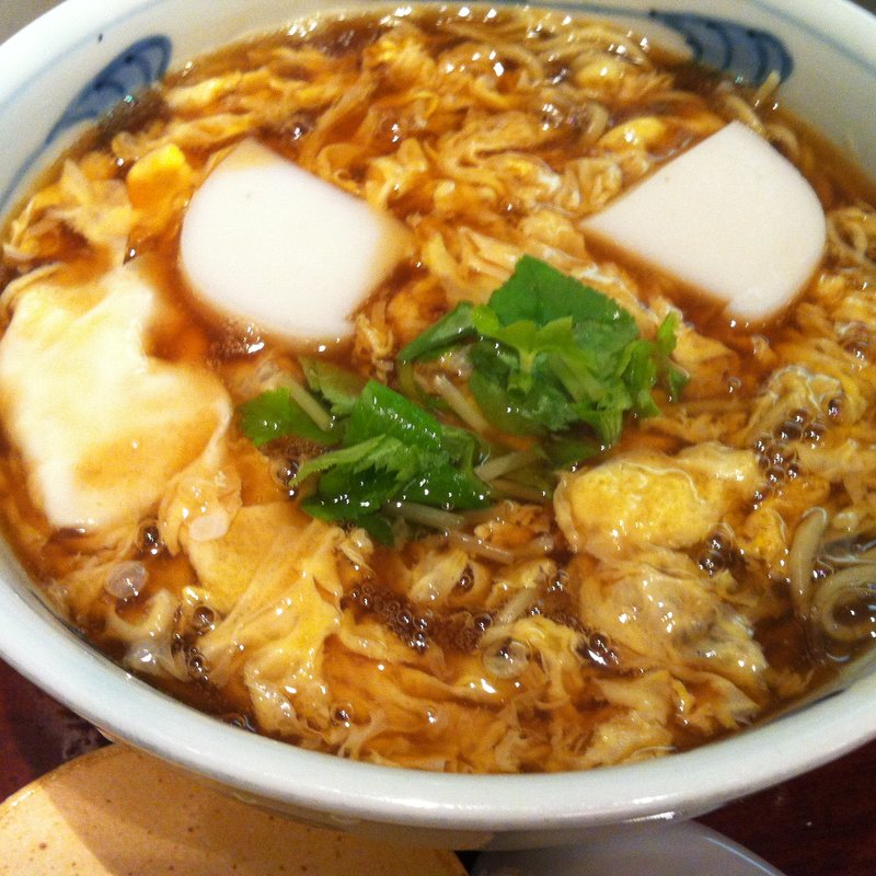 たまごとじ(やぶそば 神戸阪急店)