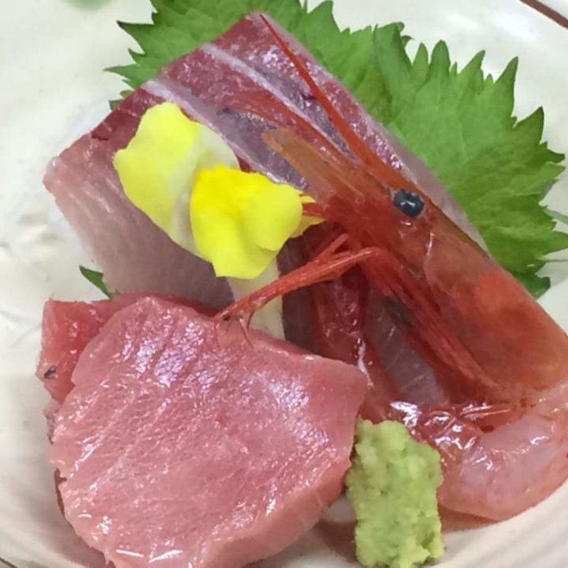 刺身の3種盛り(喜多八)