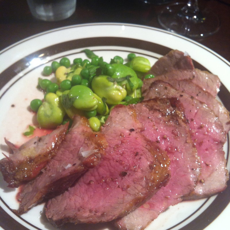 イベリコ豚の炭火焼(タベルナ エルピニョン)