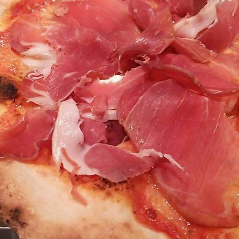 プロシュートのピッツア(ピッツェリア武蔵野山居)