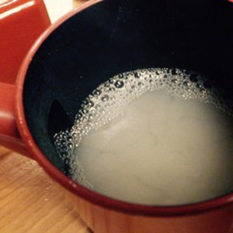 田中屋の蕎麦湯(明月庵 ぎんざ田中屋 銀座本店)