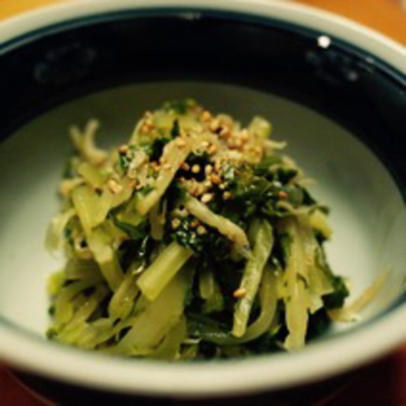 ほうれん草の和え物(明月庵 ぎんざ田中屋 銀座本店)