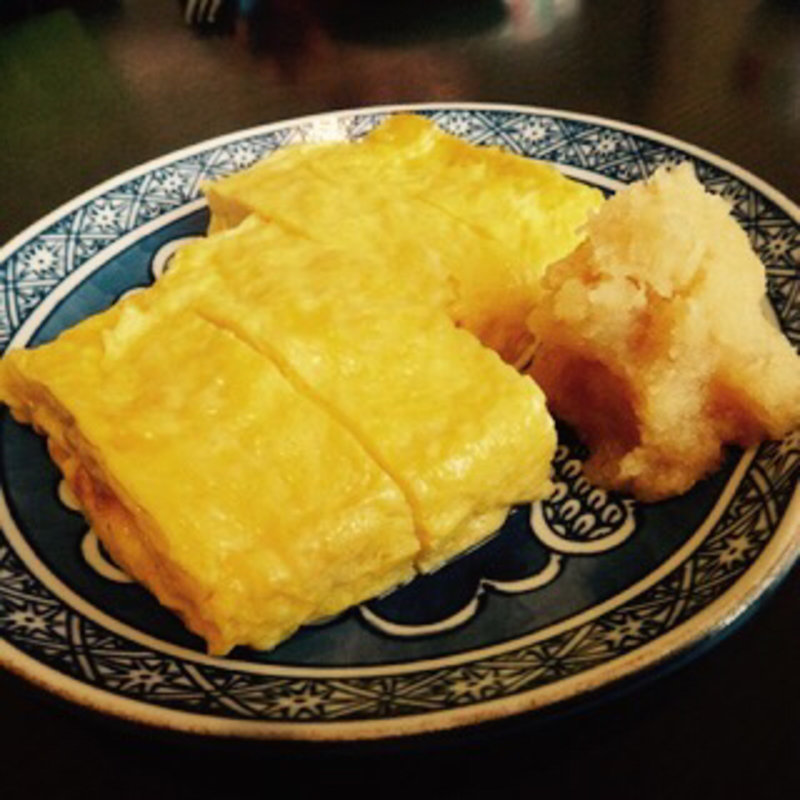 出し巻き卵(明月庵 ぎんざ田中屋 銀座本店)