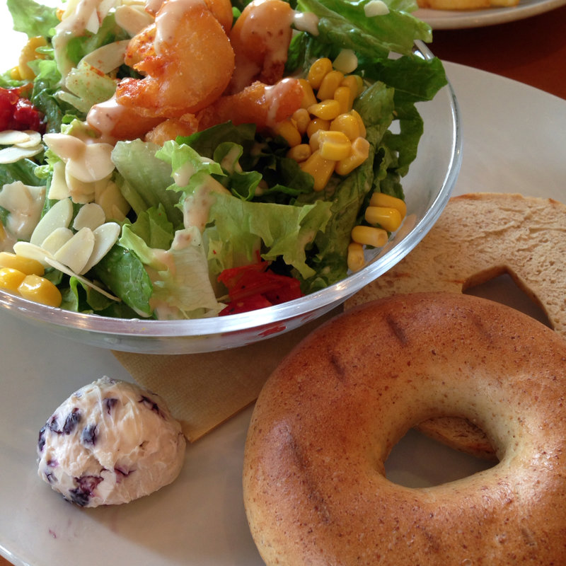 ベーグルサラダセット(JUNO CAFE JIYUGAOKA)